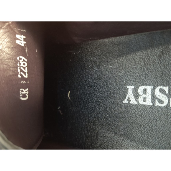 Gatsby Dress Shoes for Men‎ - Blue Leather Oxford Lace Up Formal - Picture 9 of 9